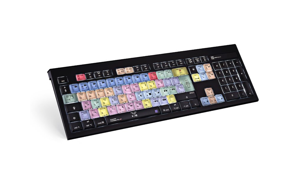 Logickeyboard astra series adobe premiere pro cc mac backlit keyboard backlight