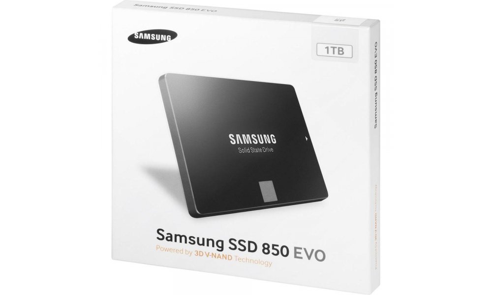 Samsung 850 EVO MZ-75E1T0 - Solid state drive - 1 TB - intern - 2.5